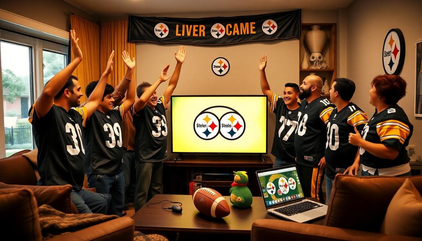 steeler game streaming